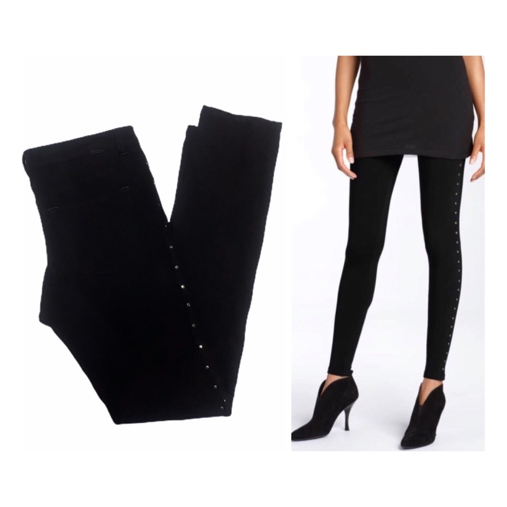 Marc Jacobs Black Studded Pants